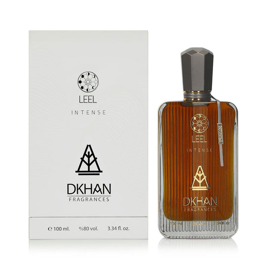 Leel Eau De Parfum - 100ml by DKHAN | A Luxurious Blend of Ylang-Ylang, Gardenia & Patchouli - عطر ليل - 100 مل من دخان للعطور | مزيج فاخر من الإيلنغ، الغاردينيا، والباتشولي