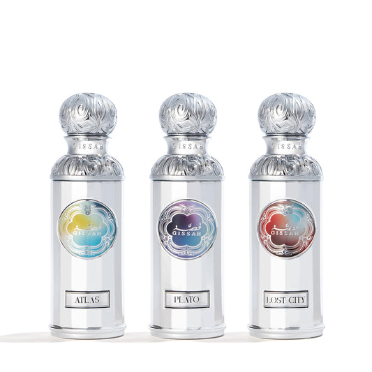 Atlantis Perfume Set - 3 Pcs - مجموعة عطور اطلانتس - 3 حبات