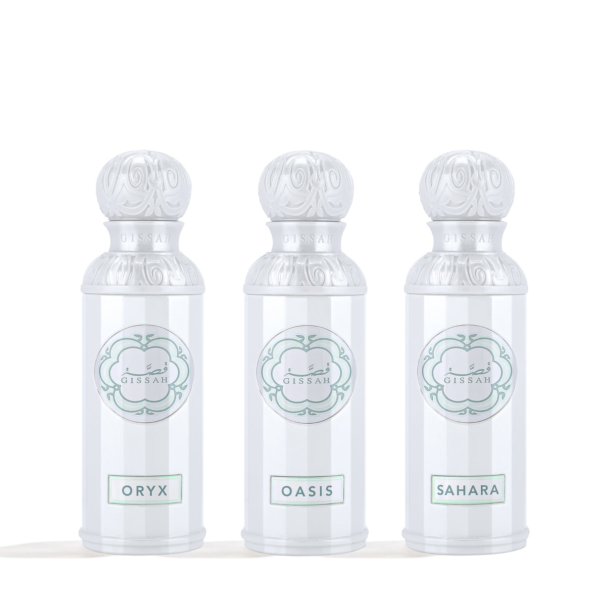 Soul of Arabia Set – 3 Pcs | مجموعة سول أوف أرابيا – 3 عطور × 50 مل – Gissah قصة