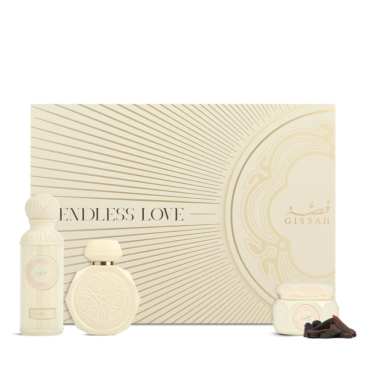 Endless Love Set – Gissah | 3 Pcs Perfume Collection - مجموعة إندليس لوف – من قصة Gissah | 3 عطور