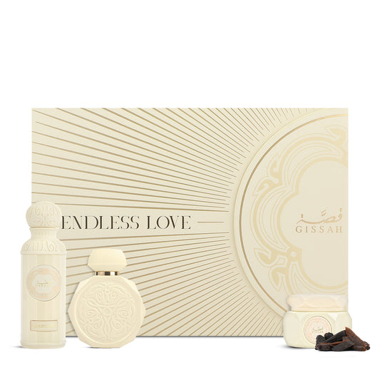 Endless Love Set – Gissah | 3 Pcs Perfume Collection - مجموعة إندليس لوف – من قصة Gissah | 3 عطور