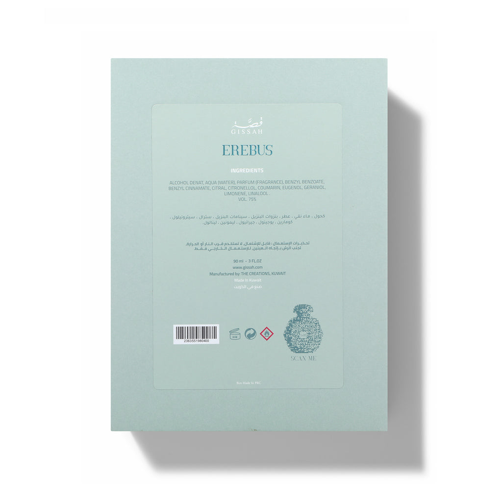Erebus Eau De Parfum - 90ml - عطر اريبوس المركز - 90 مل