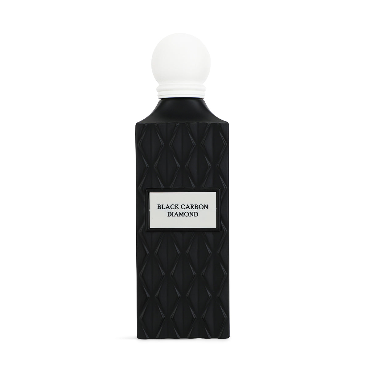 Black Carbon Diamond Light Fragrance - 200ML by IBRAQ | Luxurious Oriental Saffron, Musk & Patchouli Perfume - عطر بلاك كربون دايموند - 200 مل من إبراهيم القرشي | عطر شرقي فاخر برائحة الزعفران والمسك والعود