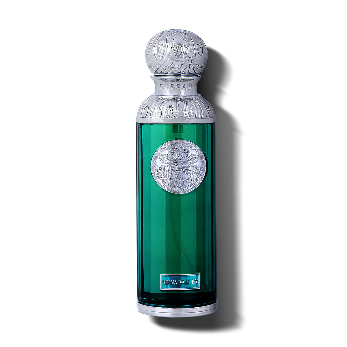 Gissah Siena Valley Eau de Parfum 200ml – elegant unisex fragrance inspired by nature, with soft woody and floral notes for everyday luxury