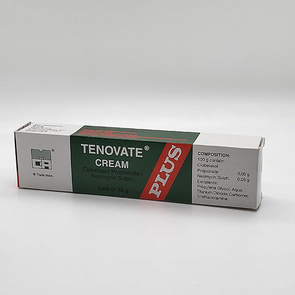 Tenovate Cream - Skin Inflammation and Allergy Treatment - كريم تينوفيت - علاج الالتهابات الجلدية والحساسية