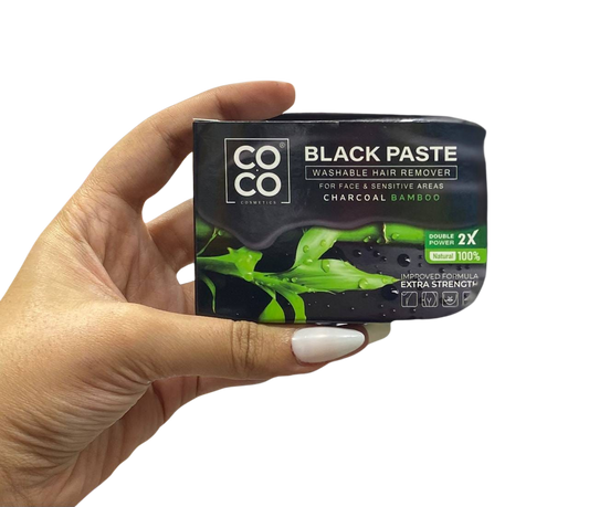 Coco Black Paste - Charcoal Bamboo 100g - عجينة بيضة Coco Black Paste - الفحم والخيزران - 100 جم