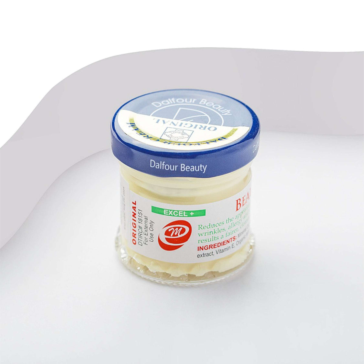 Dalfour Beauty Gold Seal Excel+ Whitening Cream – Maximum Strength | Glass Skin Effect | 50g  📌  كريم دالفور بيوتي جولد سيل إكسل بلس لتفتيح البشرة – أقوى تركيبة لبشرة زجاجية | 50 جم