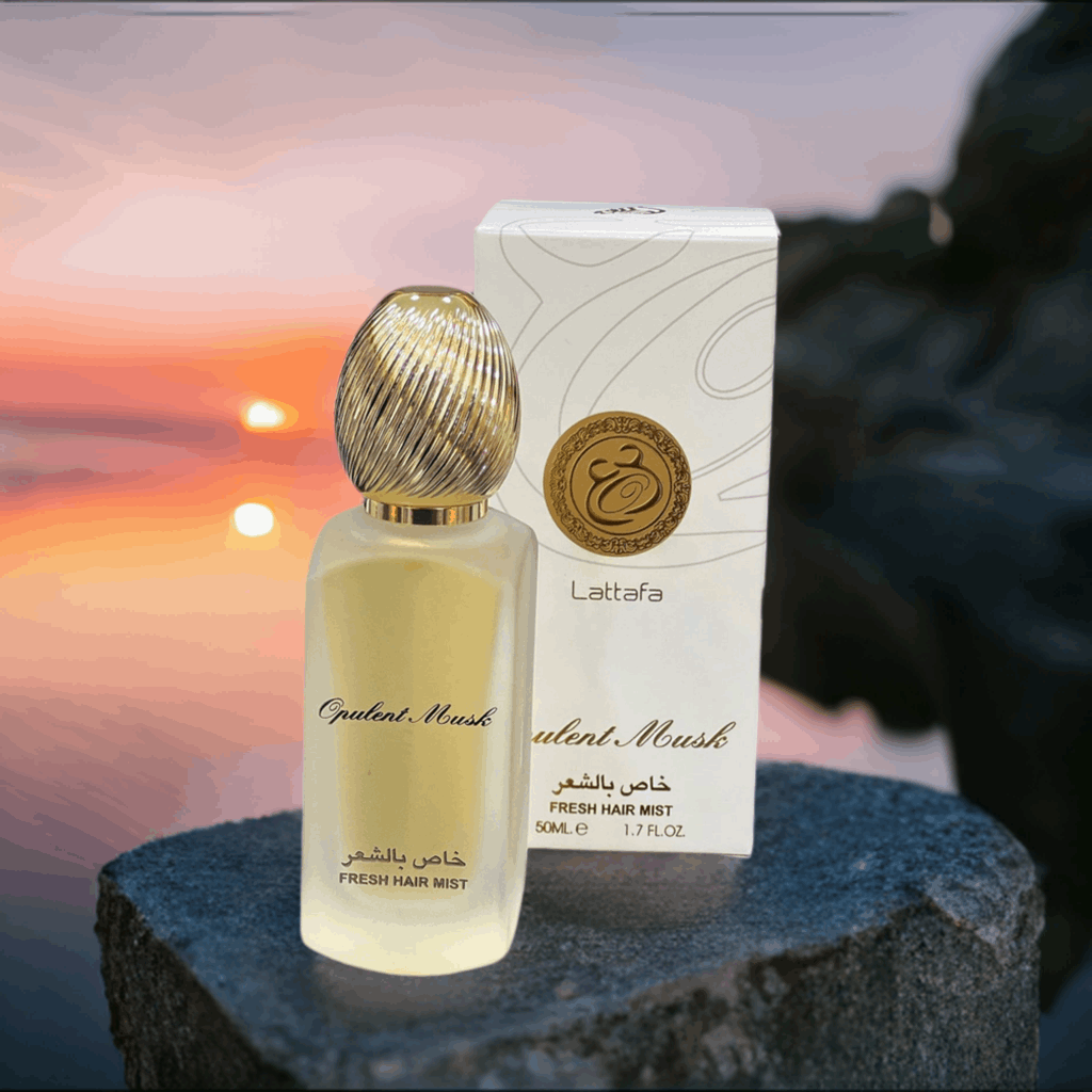 Opulent Musk Hair Mist 50ml Lattafa - معطر الشعر المسك الفاخر 50 مل لطافة