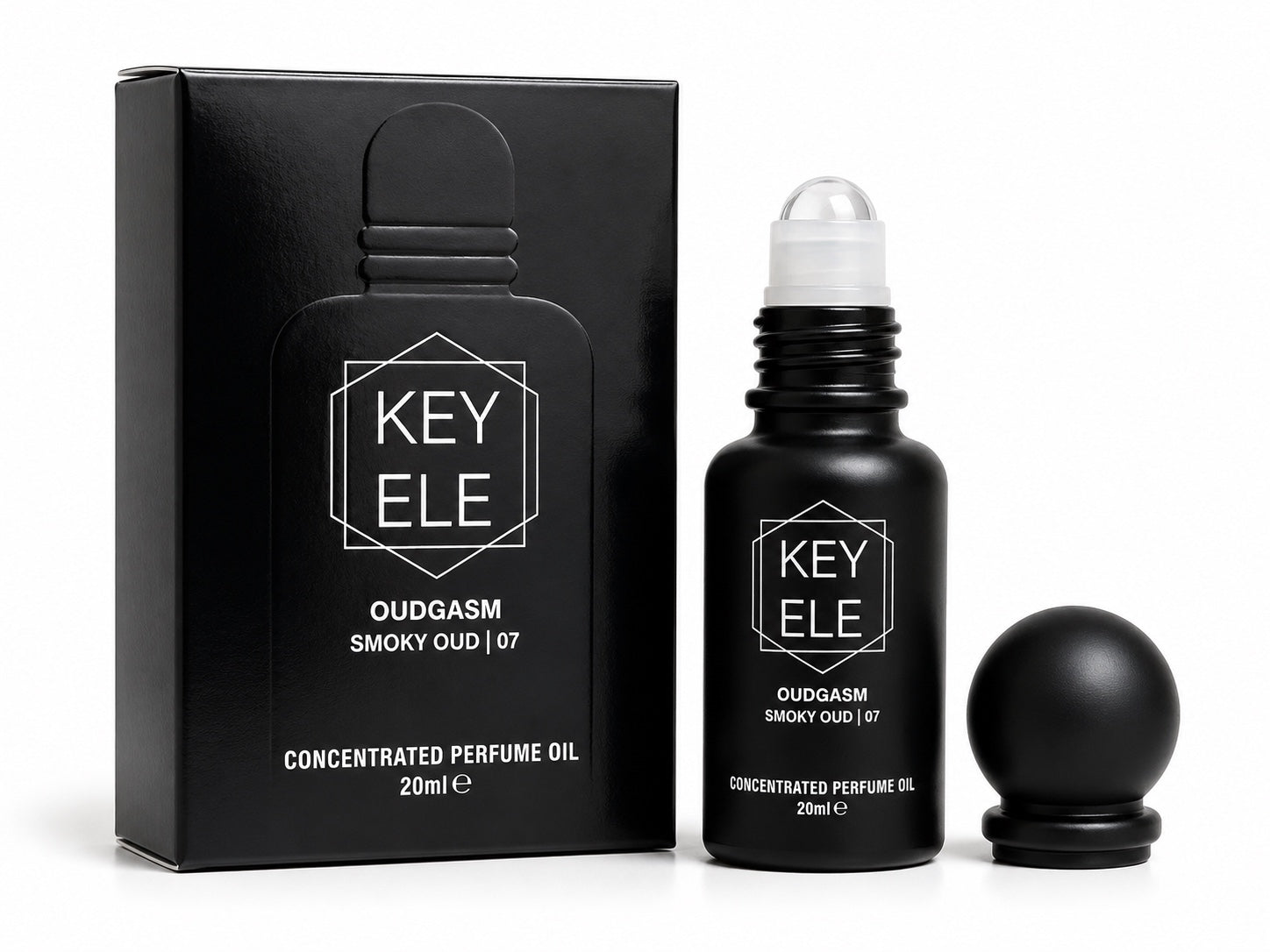 KEY ELE Oudgasm Smoky Oud 07 concentrated perfume oil 20ml roll on perfume oil