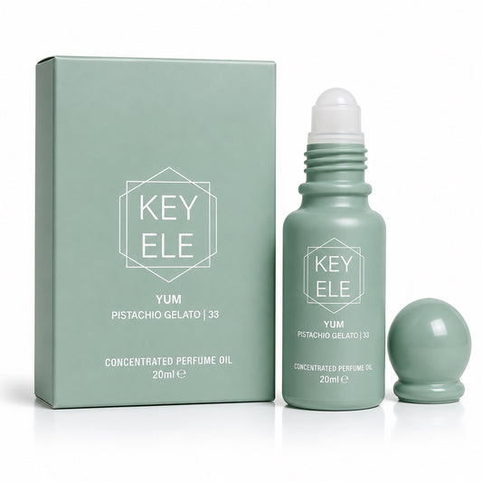 KEY ELE Yum Pistachio Gelato 33 concentrated perfume oil 20ml roll on perfume oil