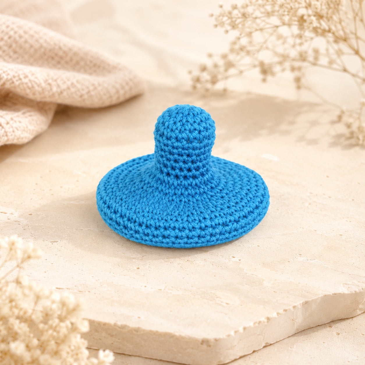 Soft Moroccan loofah for face and sensitive body areas