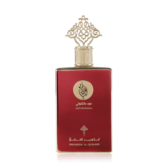 Ghuroor Oud Patchouli Eau de Parfum – Ibraheem Al Qurashi (IBRAQ) | 100ml - عطر غرور عود باتشولي – ابراق إبراهيم القرشي | 100 مل