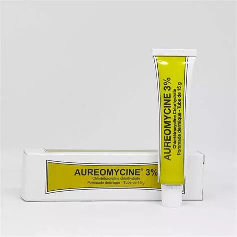 Aureomycin 3% Ointment – Powerful Antibiotic for Skin Infections & Acne -مرهم أوريومايسين 3٪ – مضاد حيوي قوي لعلاج التهابات الجلد وحب الشباب