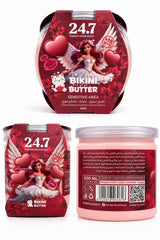 24.7 Bikini Butter sensitive area body butter 500ml product packaging