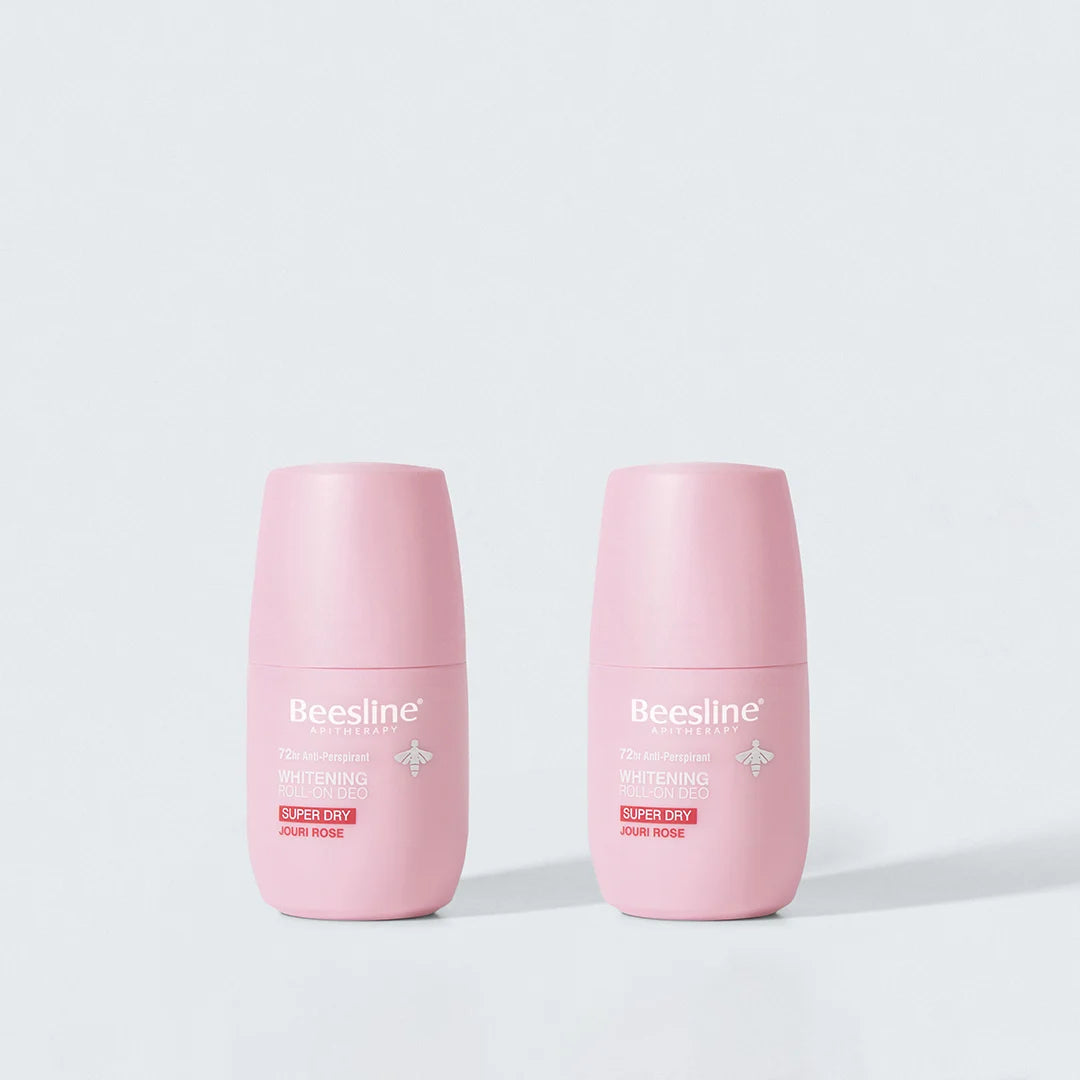 Whitening Roll-On Deodorant - 72HR Jouri Rose | Aluminum-Free & Long-Lasting Protection - مزيل عرق مفتّح 72 ساعة - برائحة الورد الجوري | حماية فعالة بدون ألمنيوم