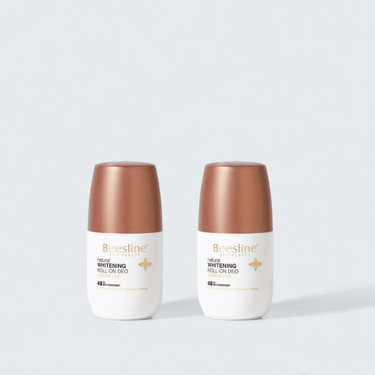 Beesline Arabian Oud Roll-On Deodorant | 48H Protection with Luxurious Oriental Scent - بيزلين مزيل عرق رول أون بالعود العربي | حماية تدوم 48 ساعة برائحة شرقية فاخرة